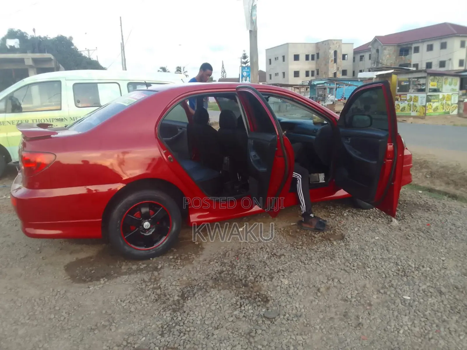 Toyota Corolla S 2007 Red