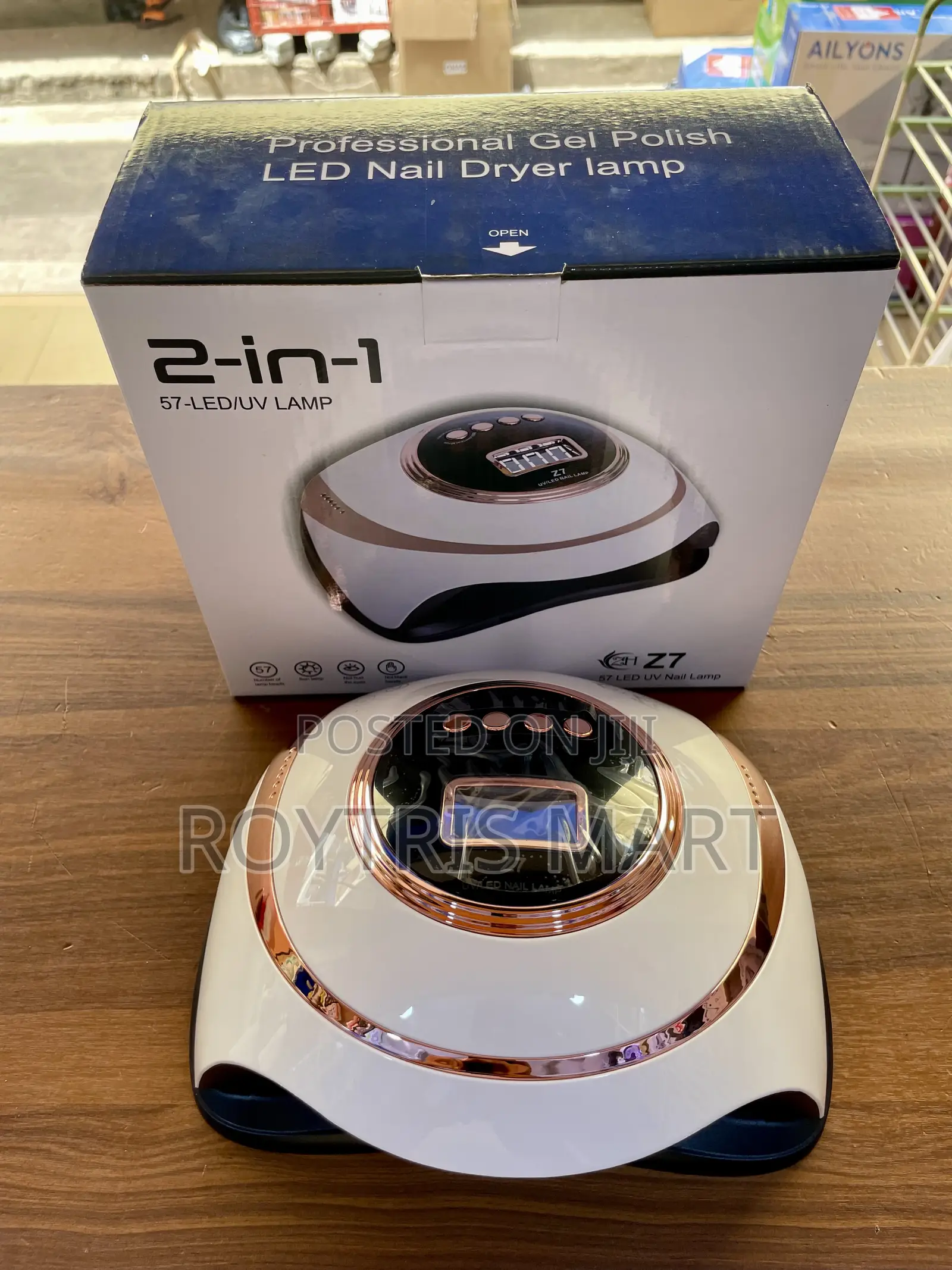 2 in 1 Uv/Led Nail Lamp