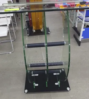 Ultra Modern Glass Pulpit