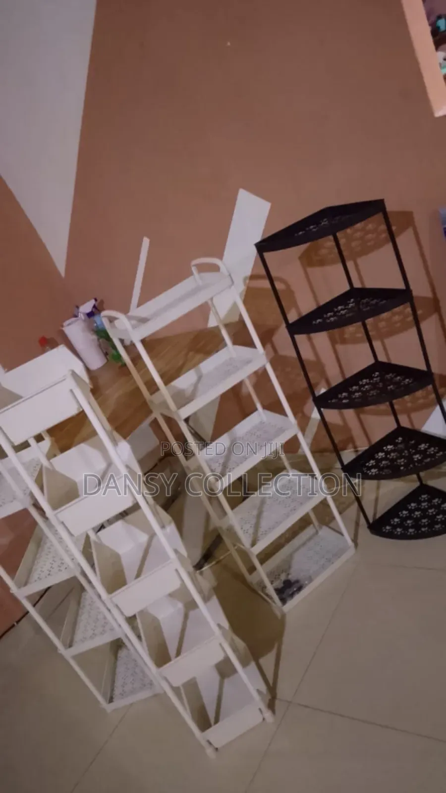 5 Layers Plastic Storage Rack