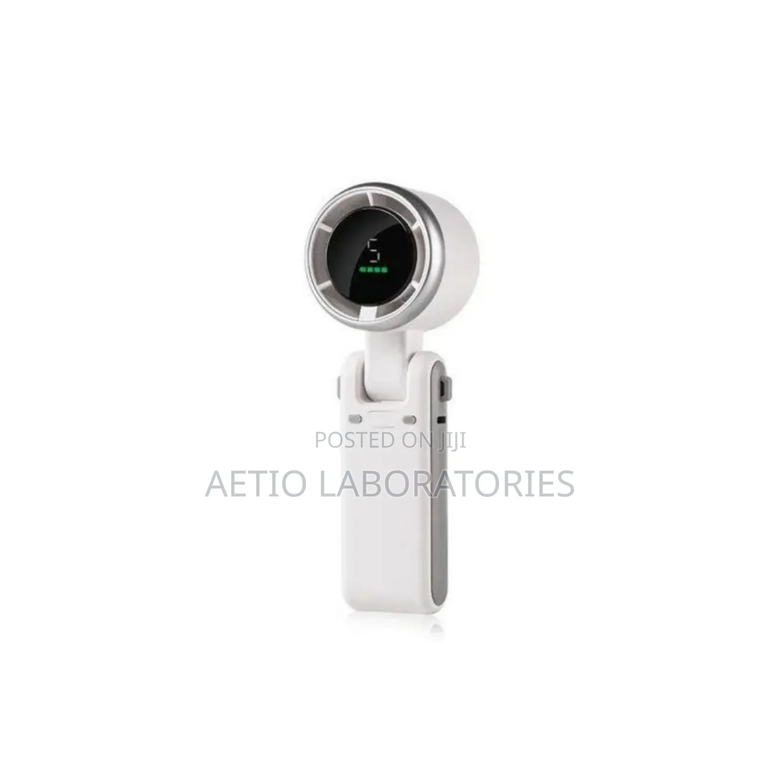 Portable Handheld Foldable 5-Speed Turbo Fan With Led Smart Display.