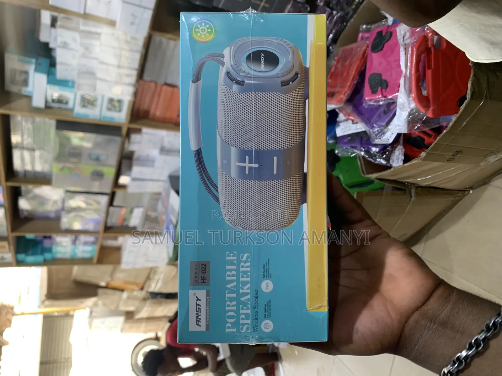 Ansty Portable Wireless Speaker Hf-022