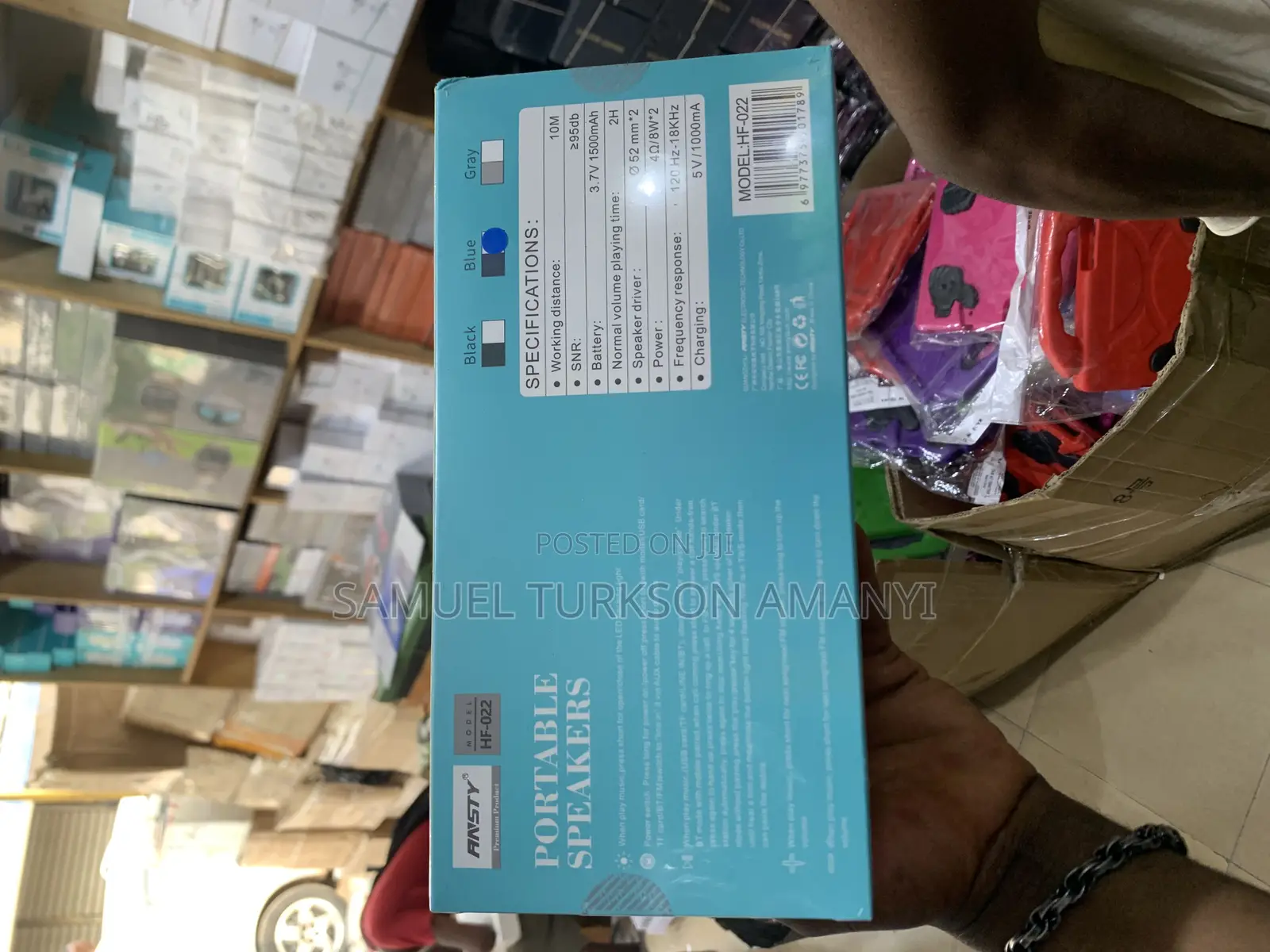 Ansty Portable Wireless Speaker Hf-022
