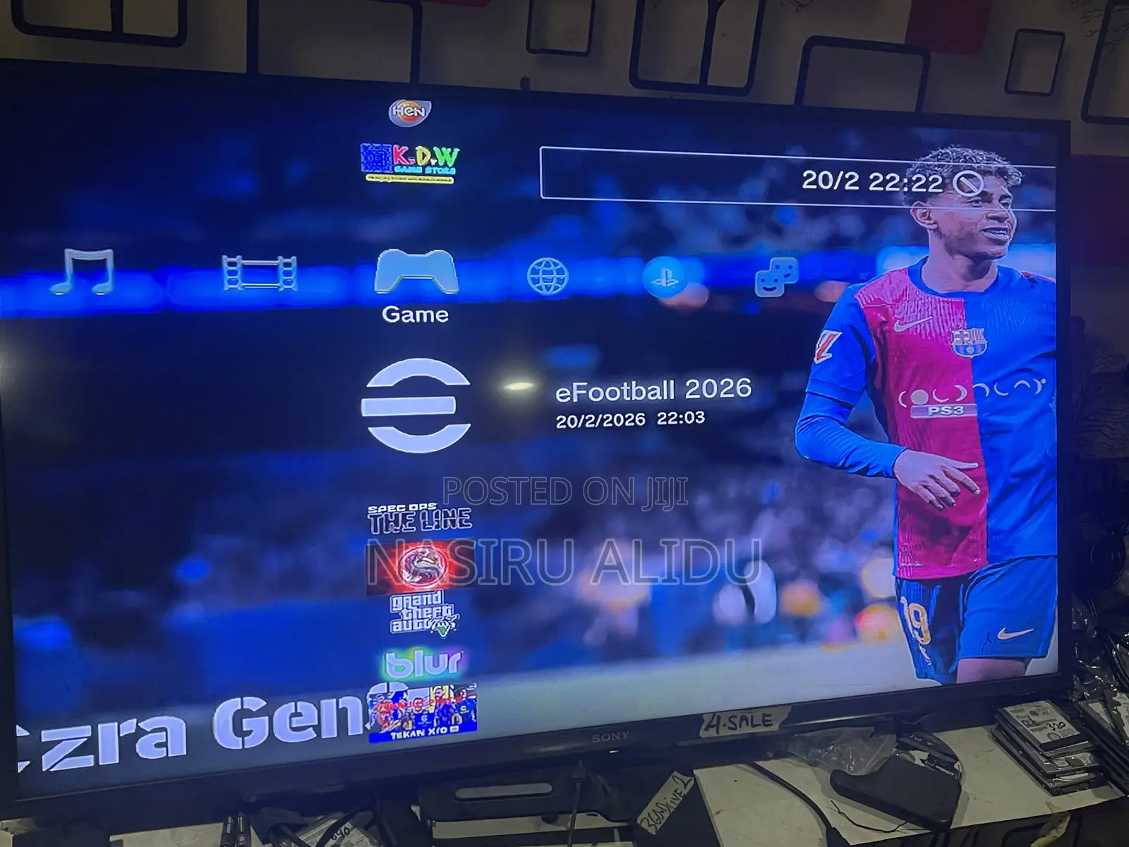 Game Console And Tv Available From Home