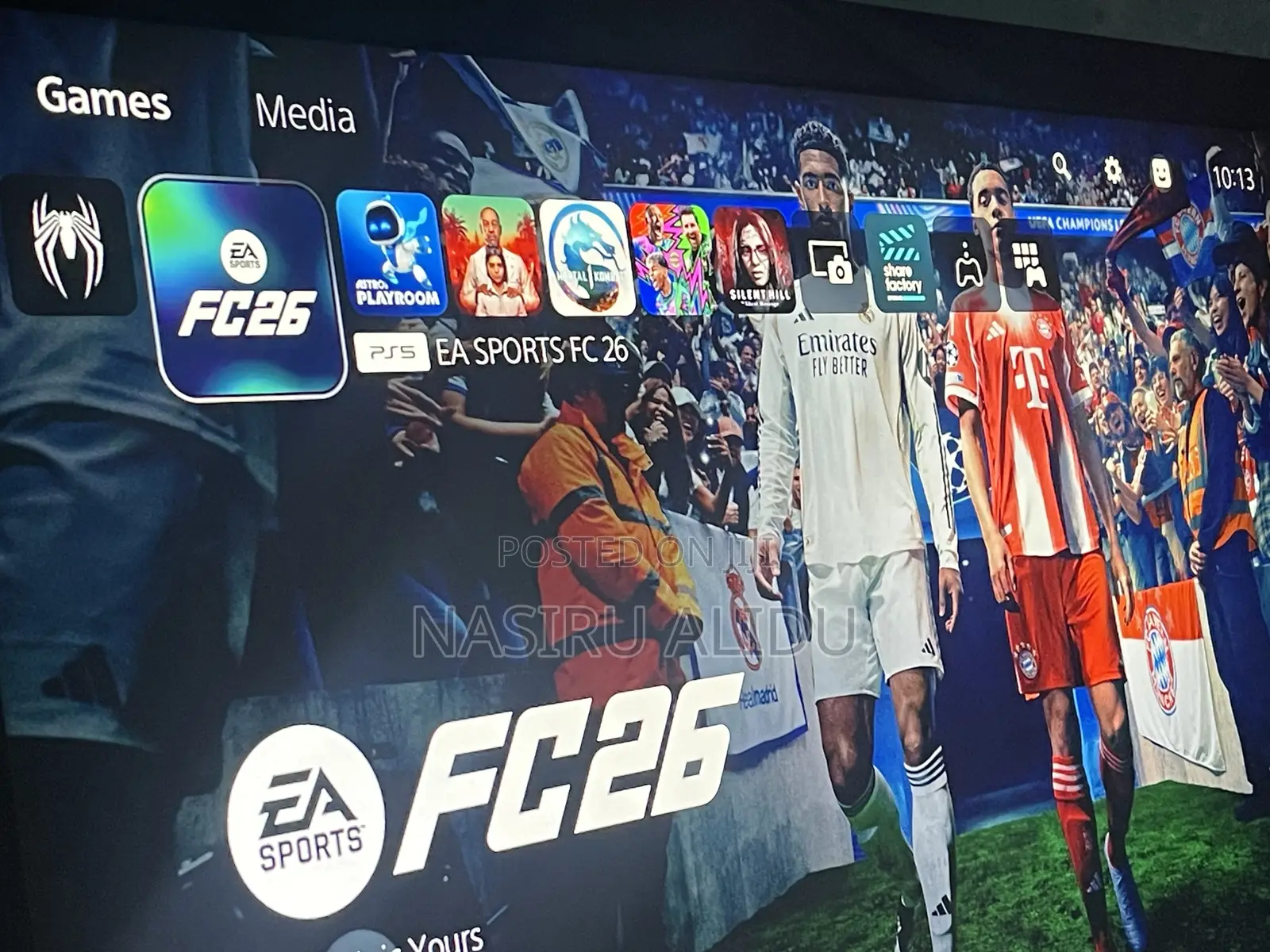 Game Console And Tv Available From Home