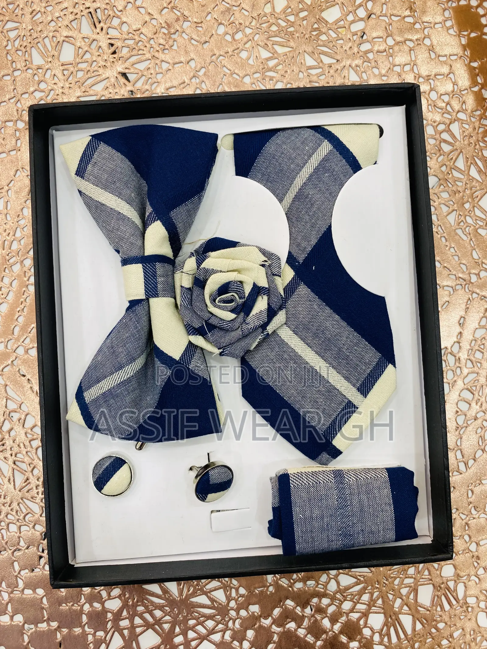 Bow Tie and Neck Tie Set