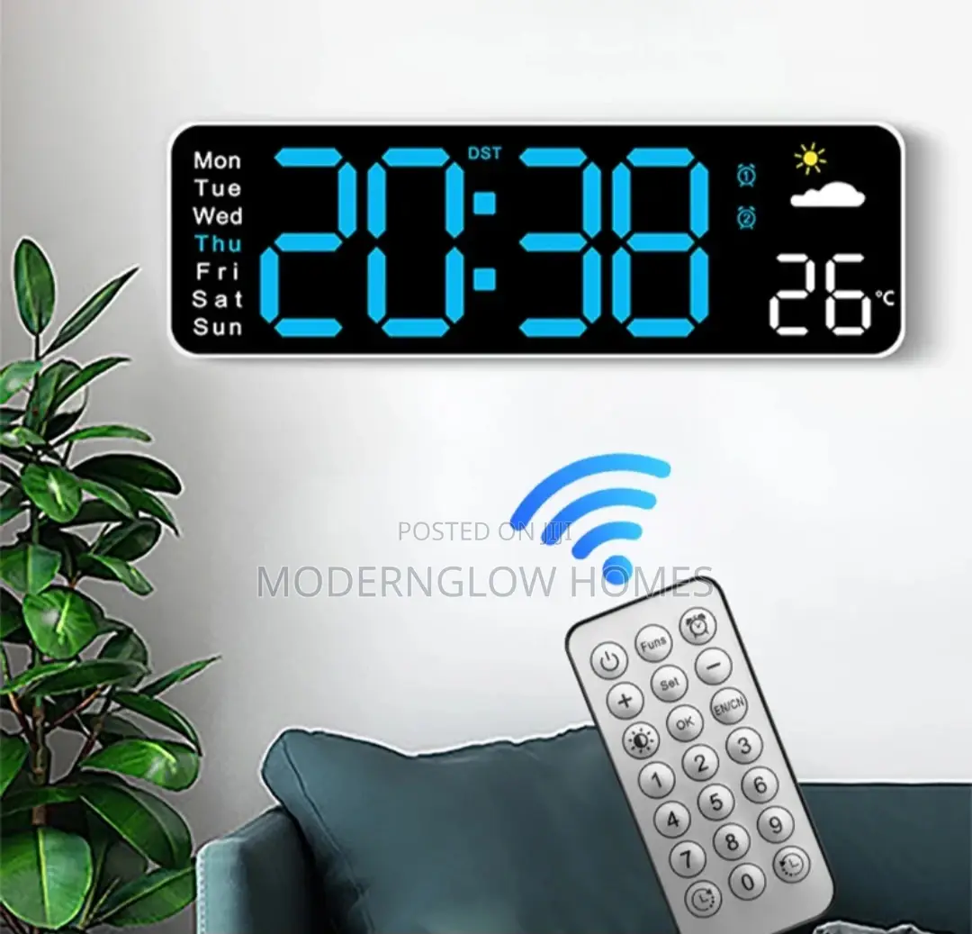 Digital Wall Clock