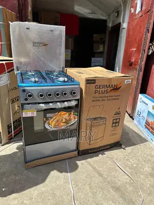 Rafiq, Volcano, 50by50 4 Burner Gas Cooker Automatic, Oven And Grill