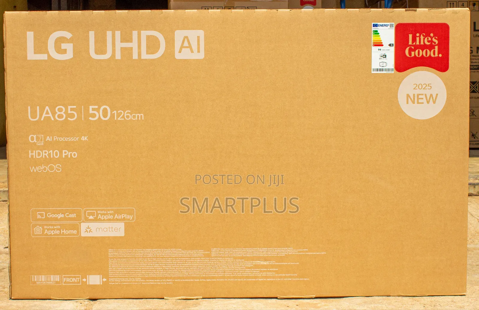 Original Lg 50 Inch Smart Uhd Thinq Ai 50ua85006la 2025 Television