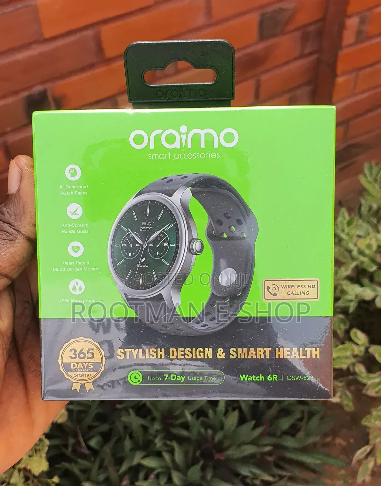 Latest Oraimo Watch 6r