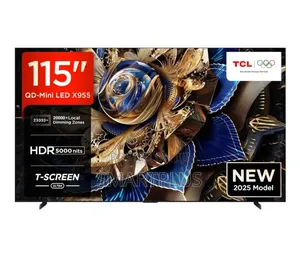 Original TCL 115 Inch Smart Qd-Mini Led HDR Google Tv