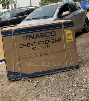 Choose Electric 400 Liters Singledoor Nas475fl Grey Nasco Freezer