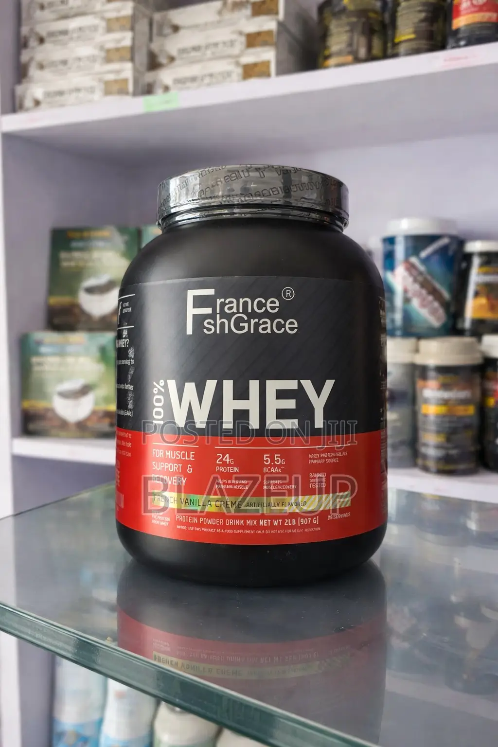 Protéine En Poudre Gold Standard Whey 100% - 907g (2 Lbs) - Pour Musculation Et Fitness