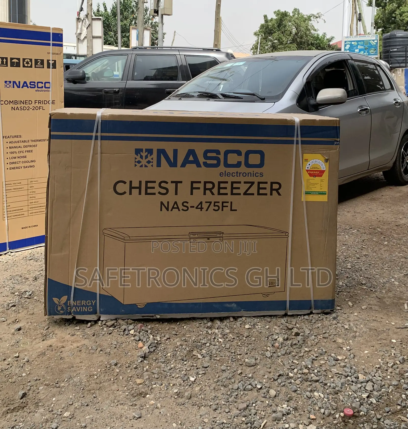 Shop Reliable 400 Liters Electric Singledoor Grey Nas475fl Freezer