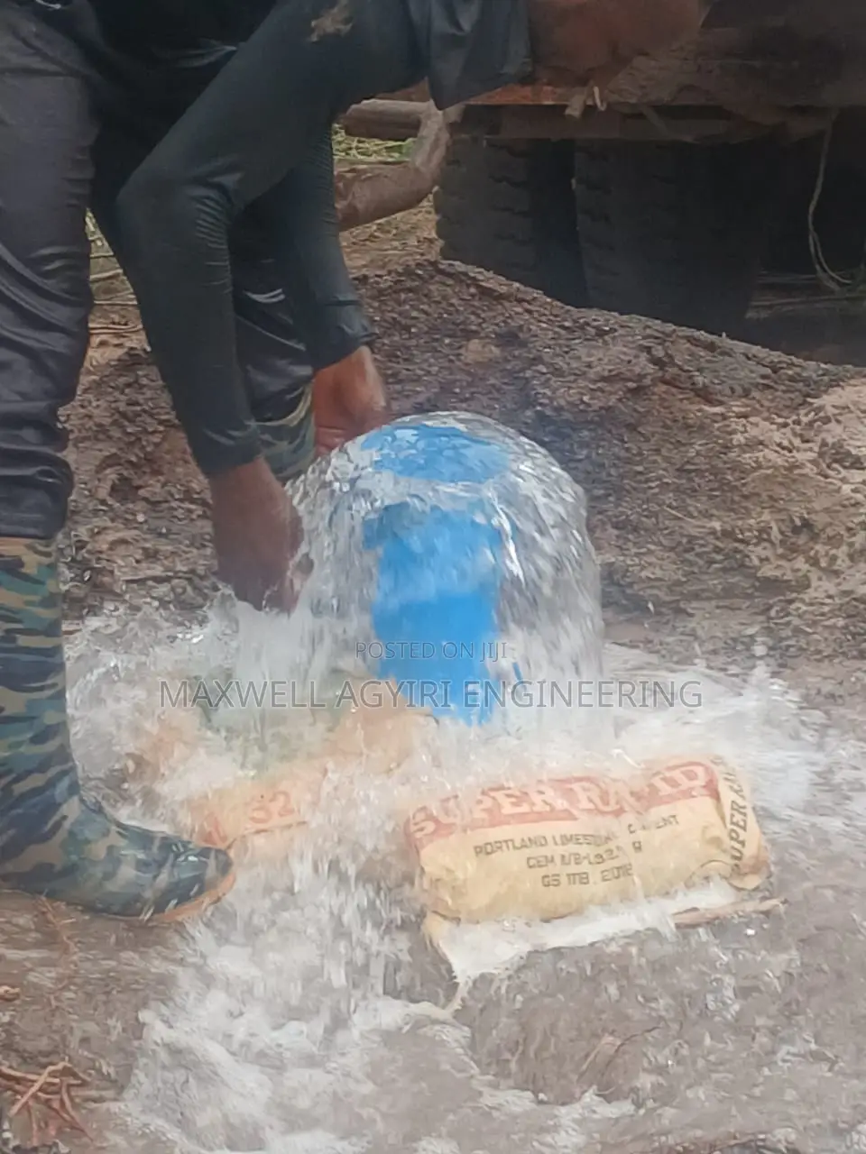 Mankesem and Cape Coast Borehole Drilling