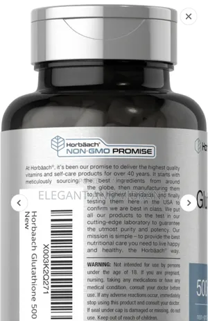 Glutathione 500mg | 60 Capsules