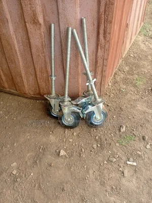 Adjustable Wheels for Scaffolds and Round Pipes Available for Sale