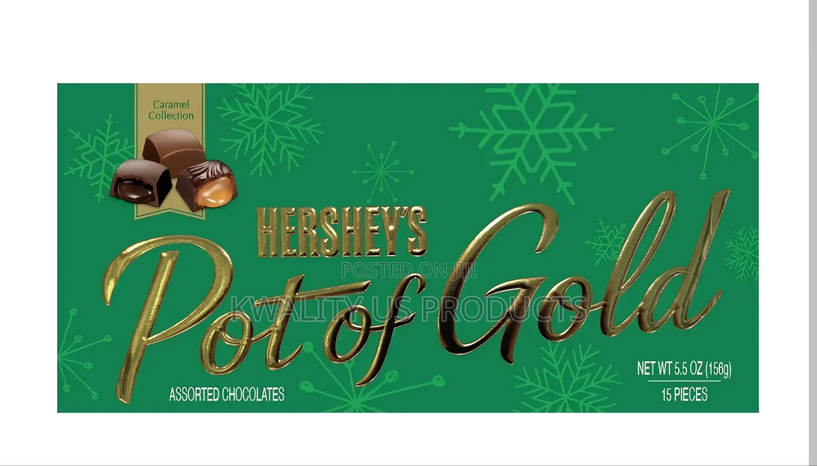 Hershey's Pot Of Gold Caramel Chocolate - 156 Grams