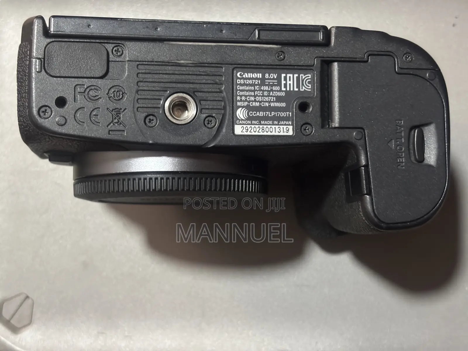 Canon Eos R With Adapter