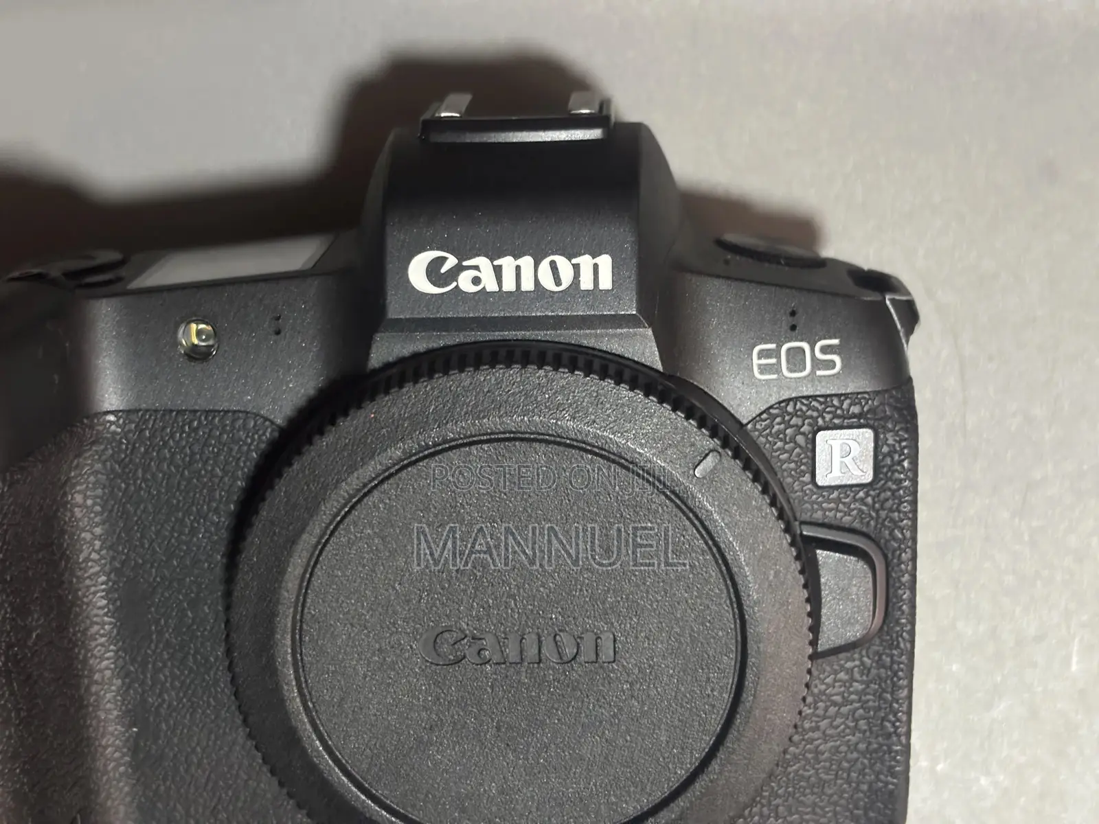 Canon Eos R With Adapter