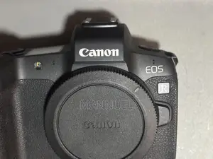 Canon Eos R With Adapter