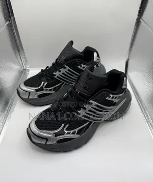 Adidas Adistar Xlg “Core Black/Silver Metallic Sneakers
