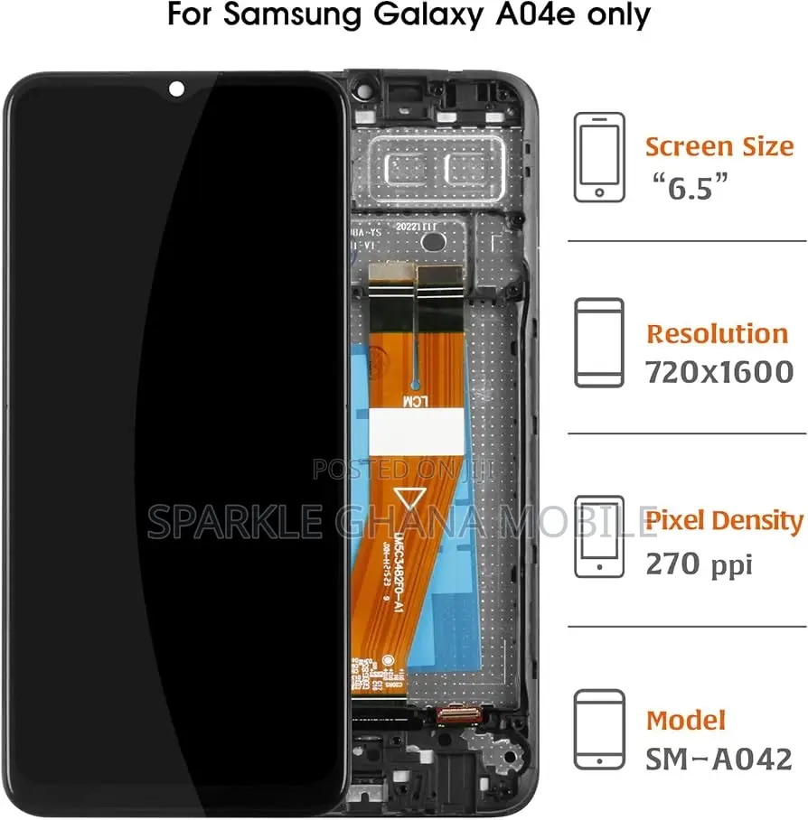 Samsung A04e Screen