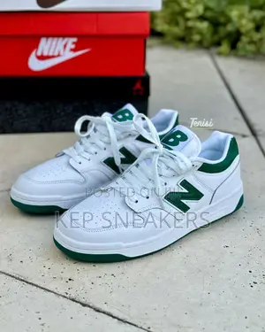 New Balance 480 “White and Green Colorway”