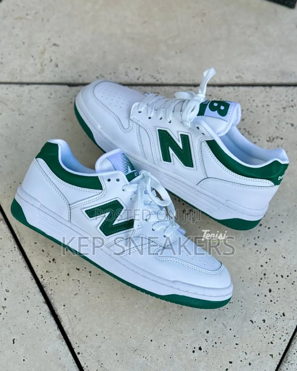 New Balance 480 “White and Green Colorway”