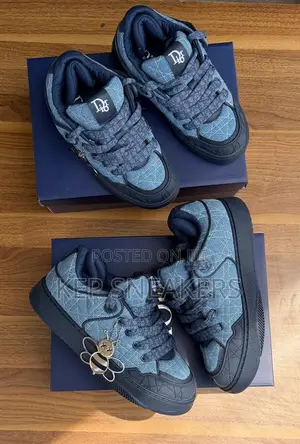 Dior B9s Skater “Blue Kumo Cannage Denim”