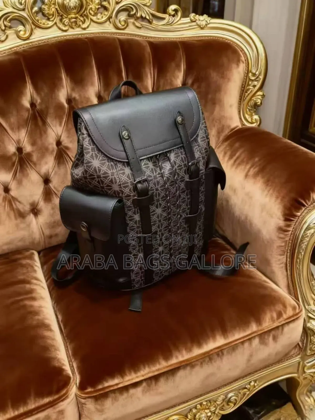 Good Quality Fashionable Leather Laptop Backpack.