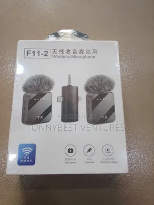 F11-2 3in1 Wireless Mic iPhone, Type C And Android Wireless Mic