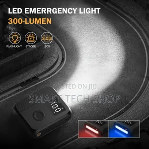 Multifunctional Portable Car Jump Starter and Tire Inflator,