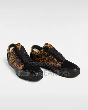 Premium Old Skool Vans Leopard/Black