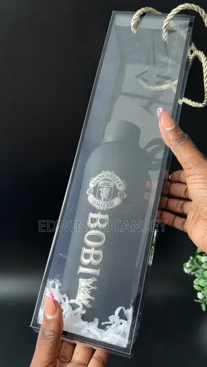 Customized Bottle With Name and Football Badge