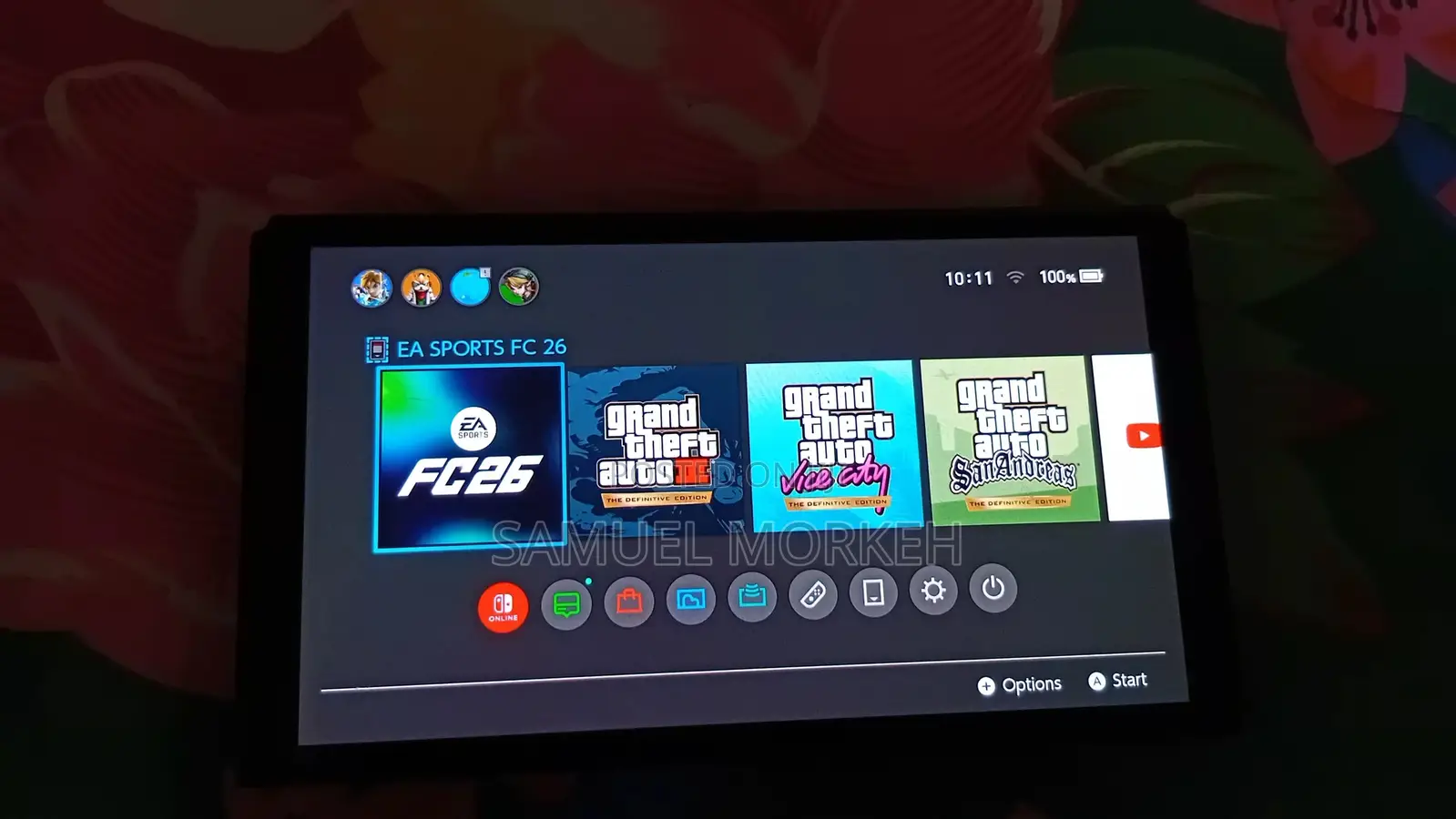 Nintendo Switch Oled 64gb of Storage Space