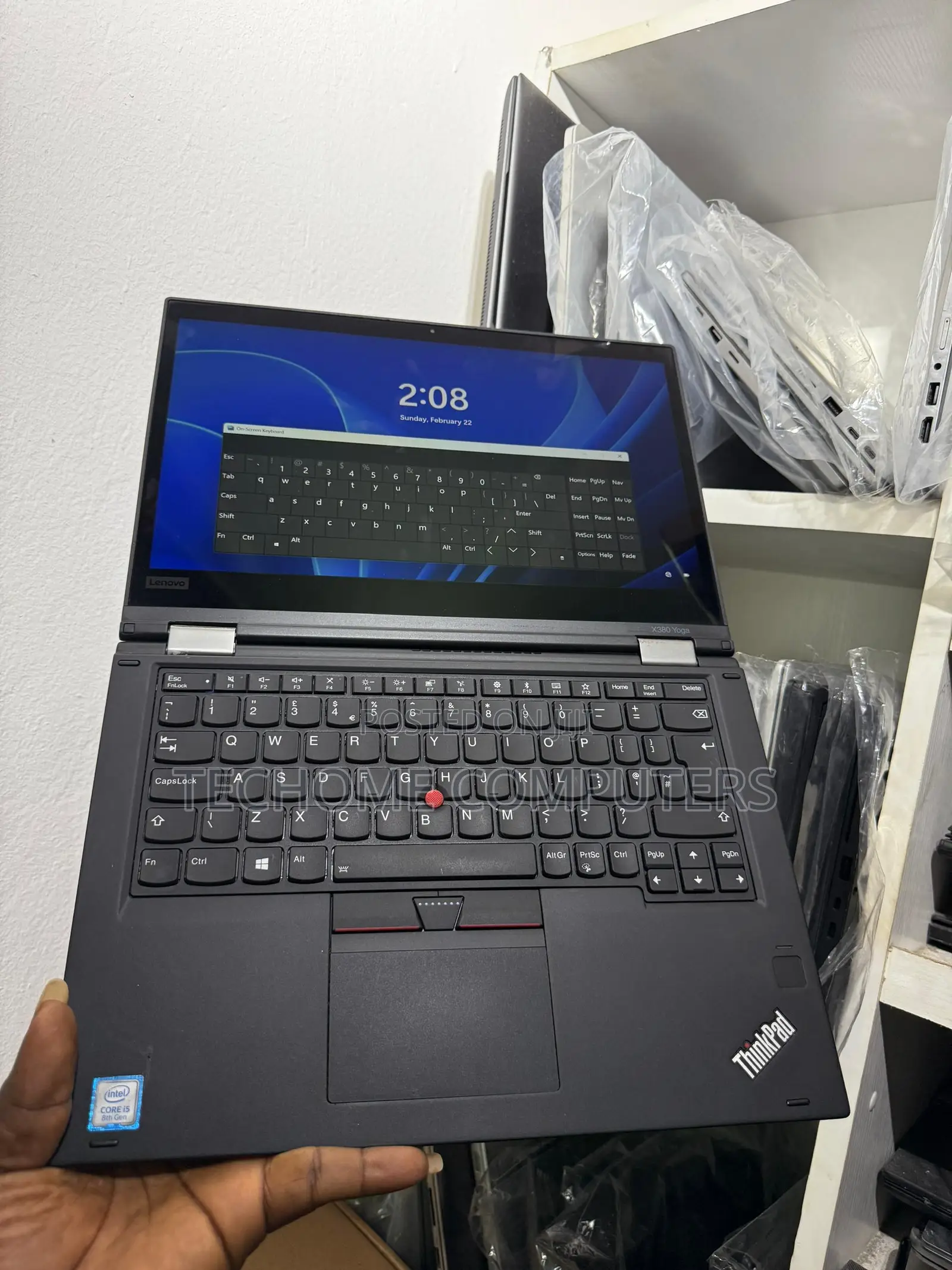 Laptop Lenovo ThinkPad X380 Yoga 8GB Intel Core i5 SSD 256GB