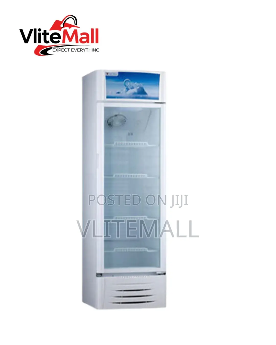 Midea 211l Single-Door Showcase Chiller Refrigerator Mdrz302fzg21
