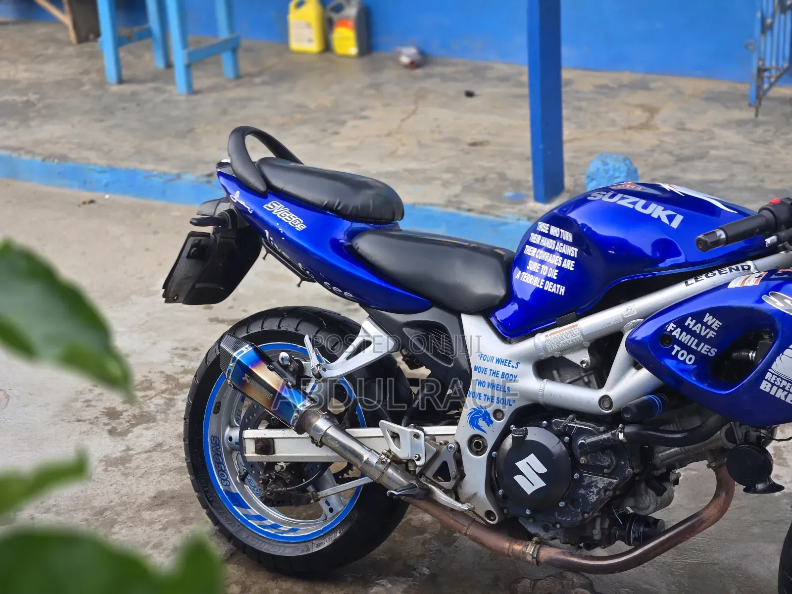 Suzuki SFV650 2000 Blue