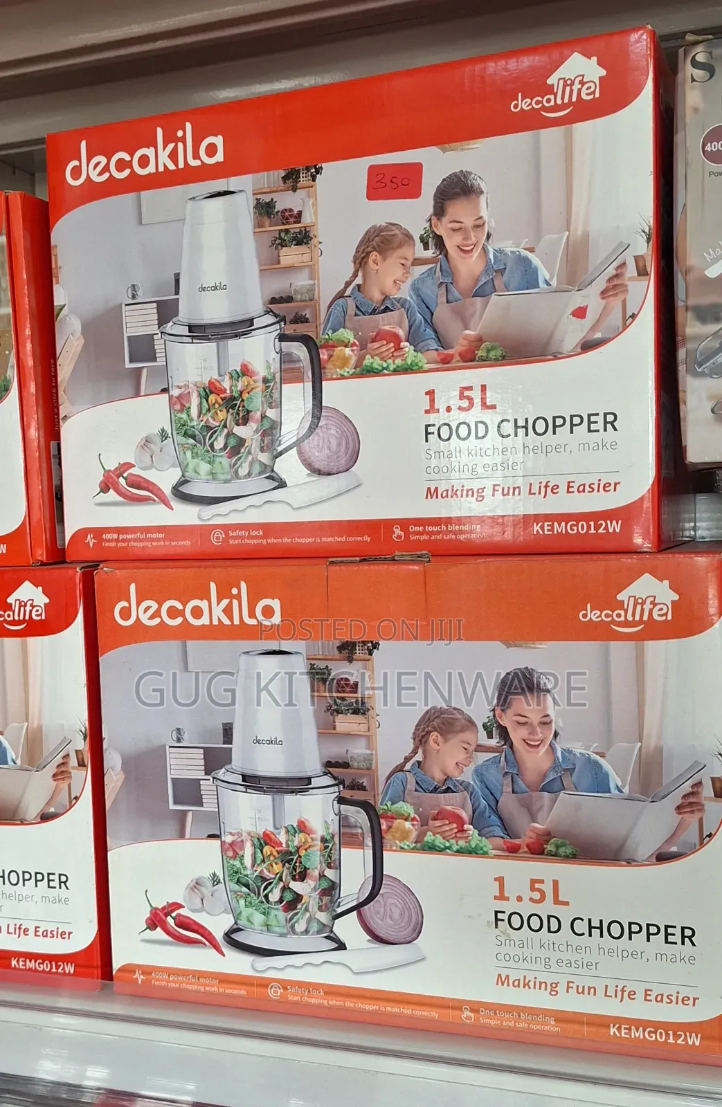 Decakila 1.5l Food Chopper