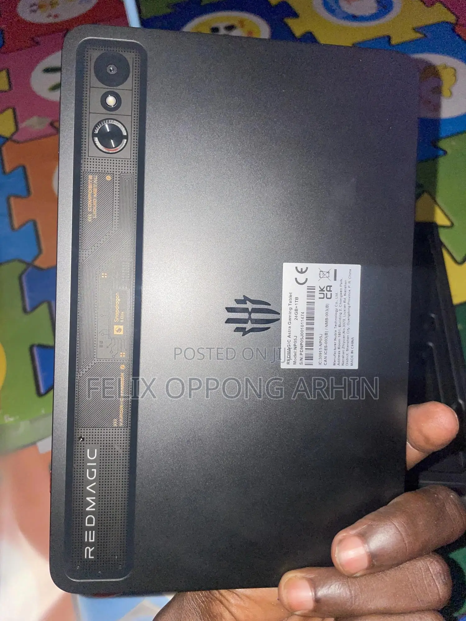 New Tablet 1 TB Black