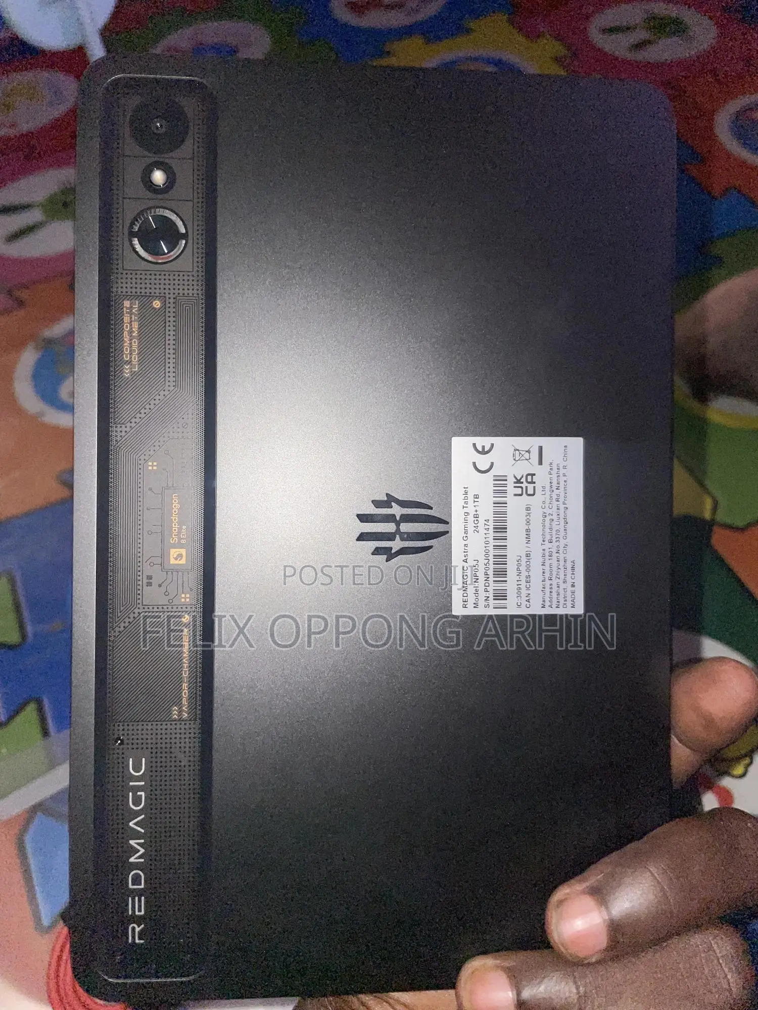 New Tablet 1 TB Black
