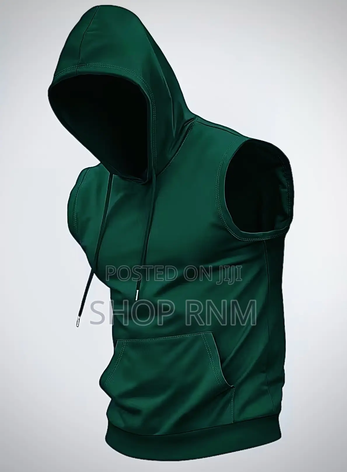 Unisex Sleeveless Cotton Hoodies