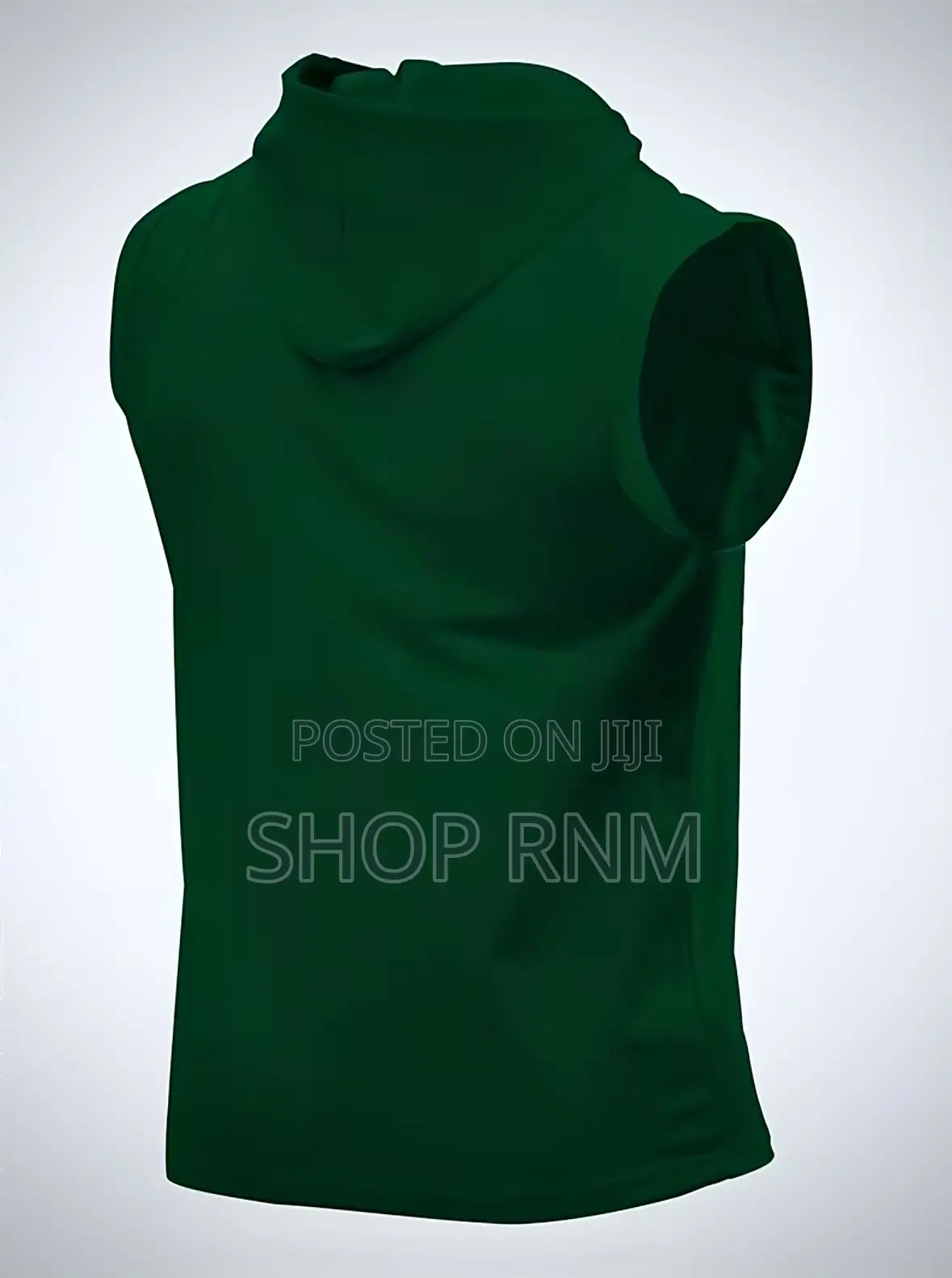 Unisex Sleeveless Cotton Hoodies