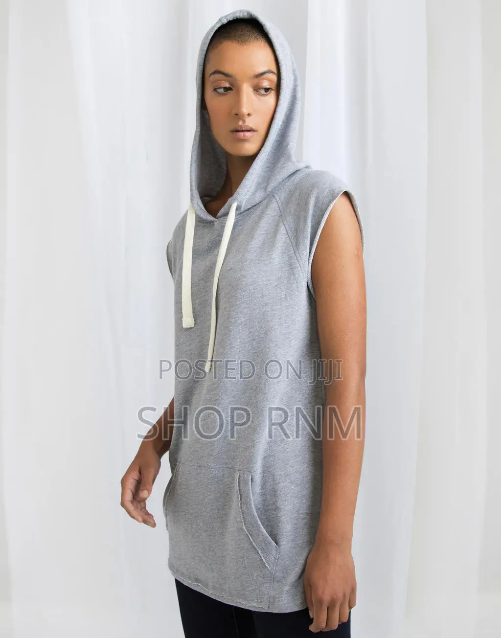 Unisex Sleeveless Cotton Hoodies