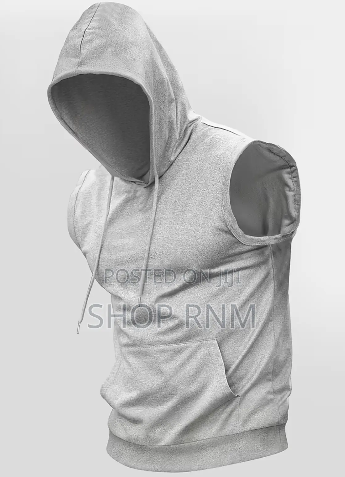 Unisex Sleeveless Cotton Hoodies