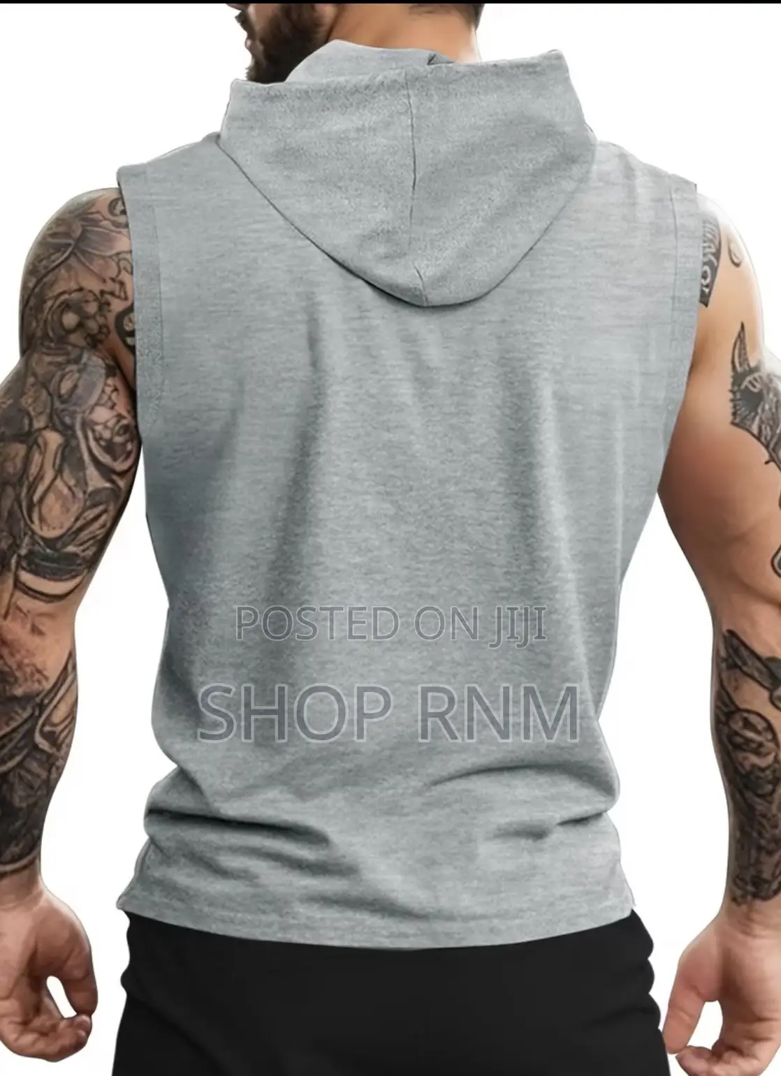 Unisex Sleeveless Cotton Hoodies