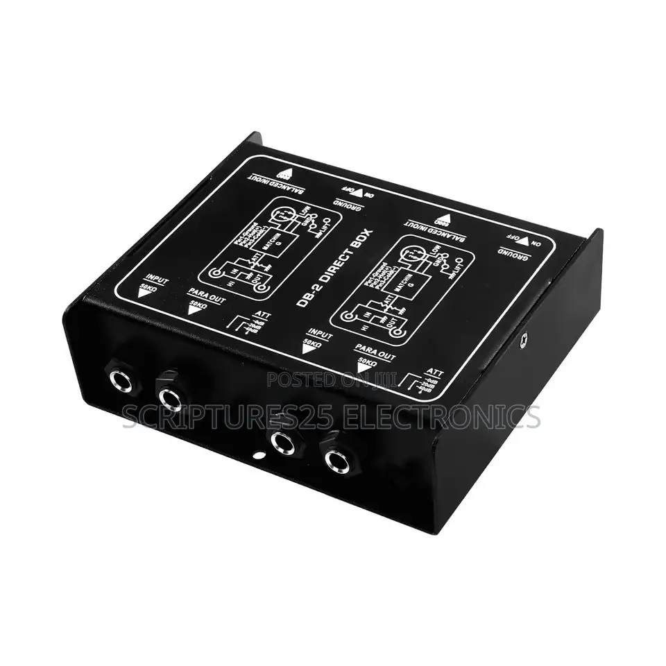 Passive Di Box 1 Channel. 2channels Also Available