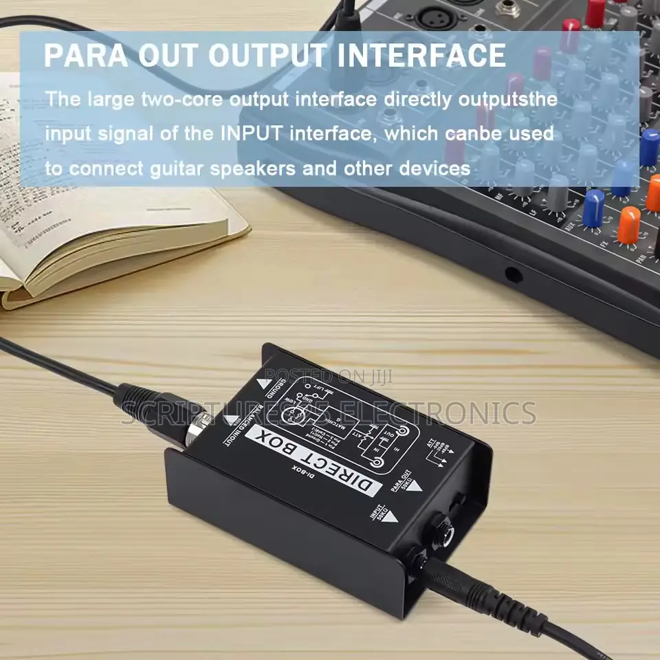 Passive Di Box 1 Channel. 2channels Also Available