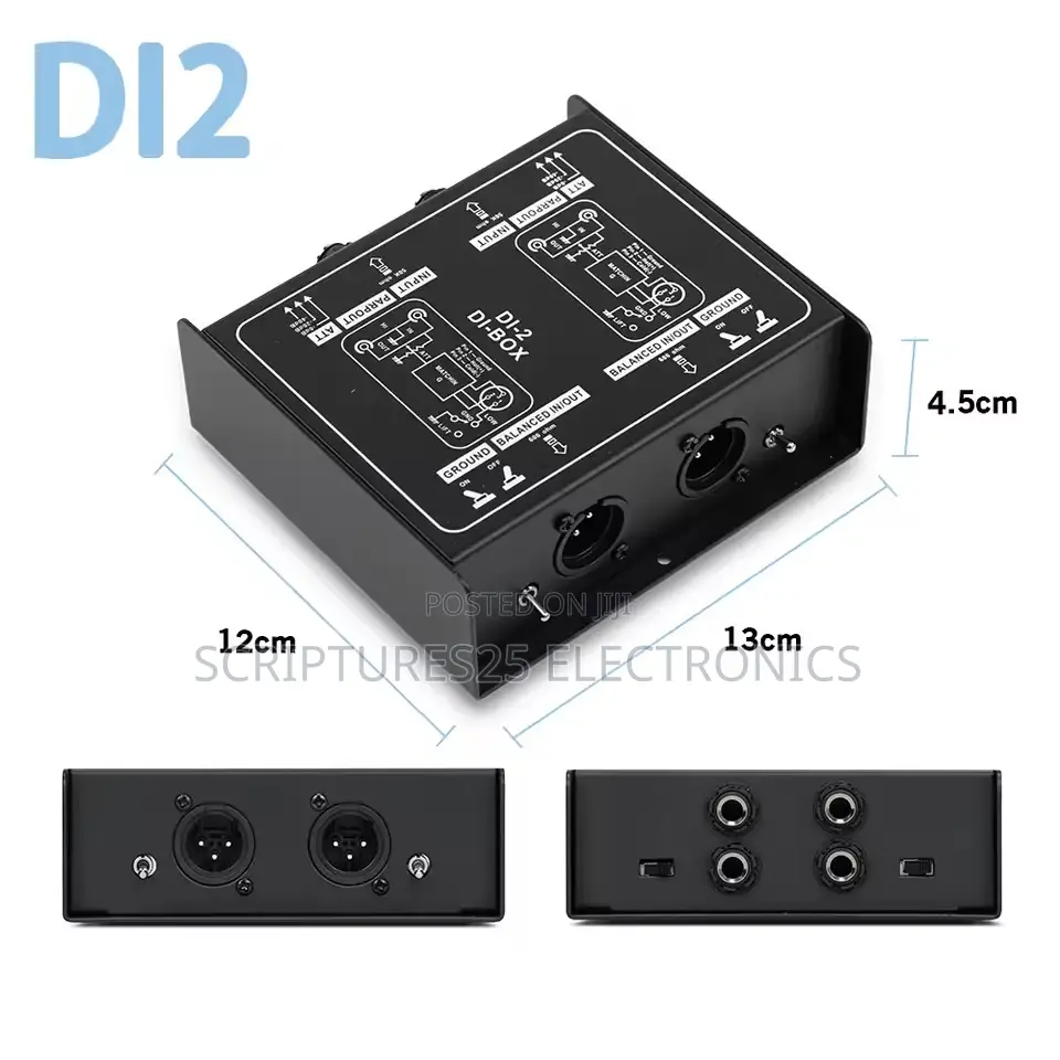 Passive Di Box 1 Channel. 2channels Also Available